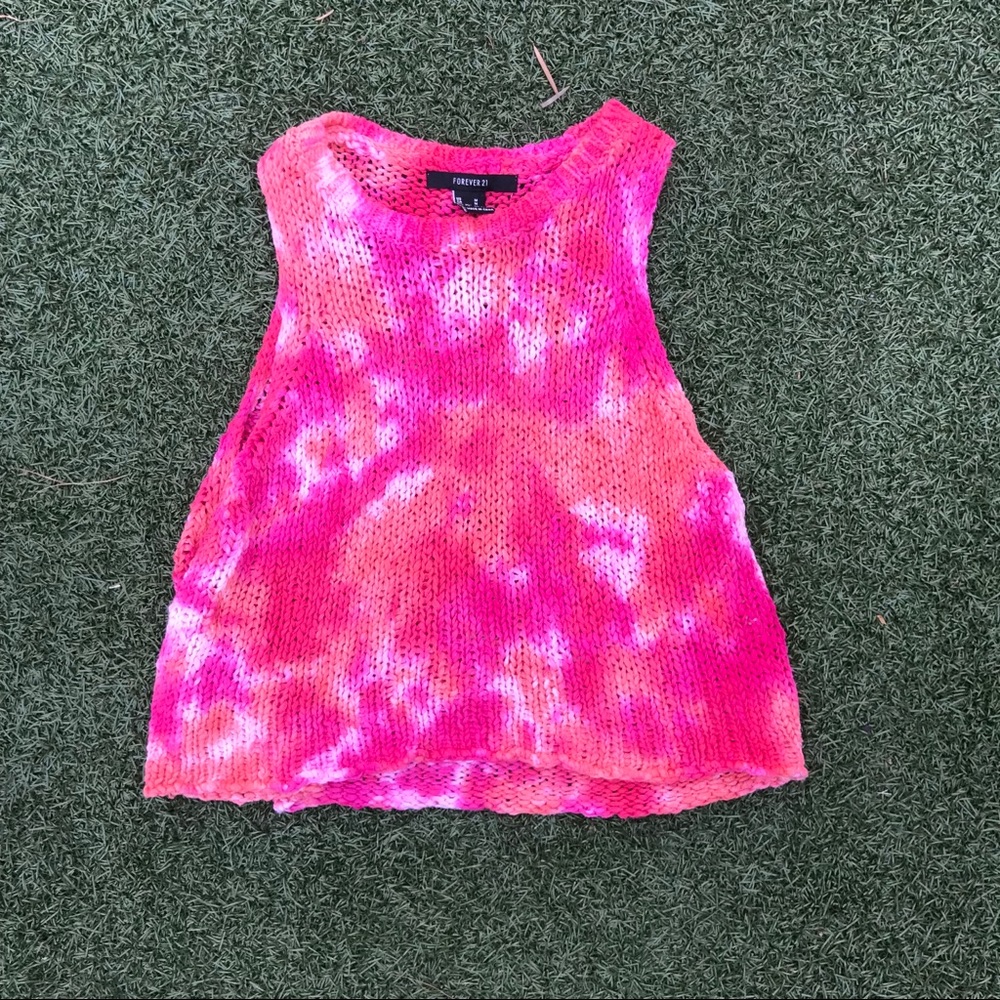 Tie Dye Knit Top